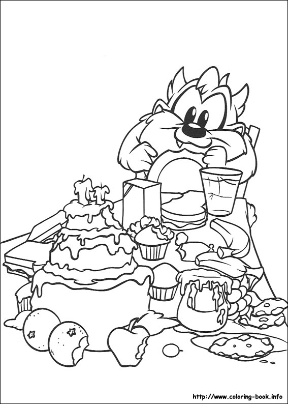 Baby Looney Tunes coloring picture